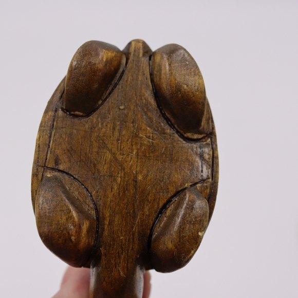 Wooden Turtle Collection Wood turtle, Primitive rustic decor - Picture 6 of 11